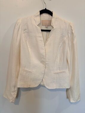 Banana Republic 100% Linen Jacket Blazer - Size 4